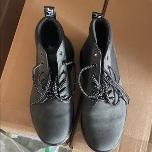 Dr. Martens Black Insole Detail
